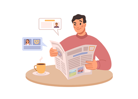 People Read Newspapers